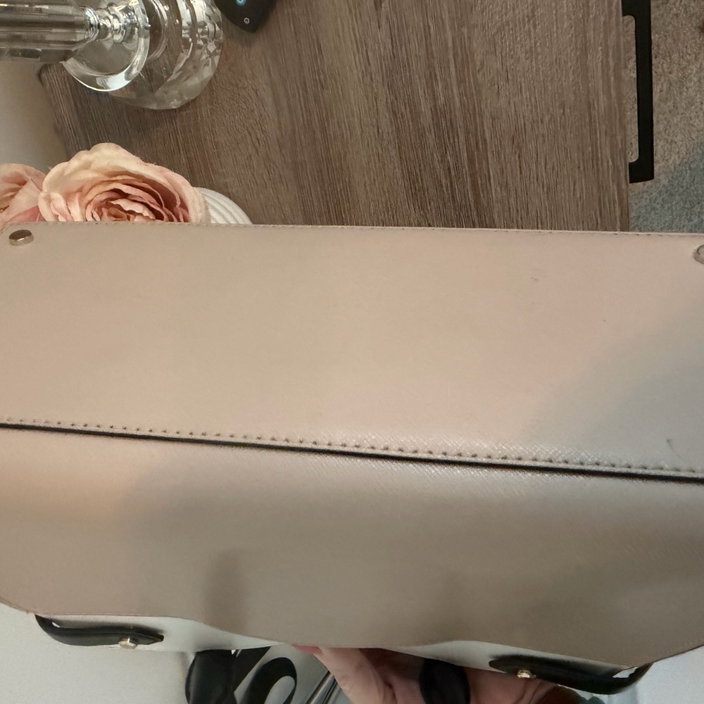Kate Spade Beige and Black Satchel - Picture 9 of 11